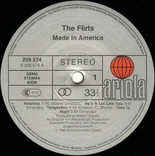 Load image into Gallery viewer, The Flirts : Made In America (LP, Album)