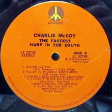 Load image into Gallery viewer, Charlie McCoy : The Fastest Harp In The South (LP, Album, Pit)