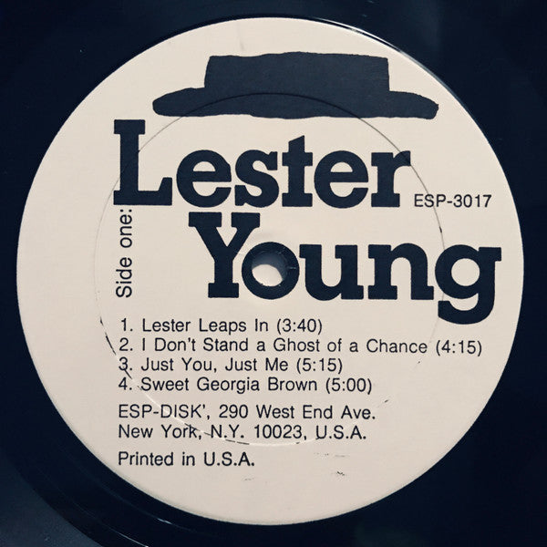 Lester Young - Newly Discovered Performances, Vol.1 - LP