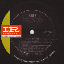 Load image into Gallery viewer, Chér* : Chér (LP, Album, Mono, Ind)