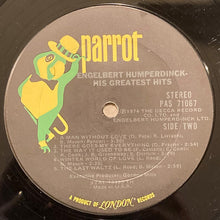 Load image into Gallery viewer, Engelbert Humperdinck : His Greatest Hits (LP, Comp, Ter)