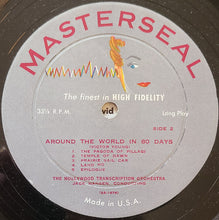 Laden Sie das Bild in den Galerie-Viewer, The Hollywood Transcription Orchestra : Around The World In 80 Days (LP, Album, Mono)