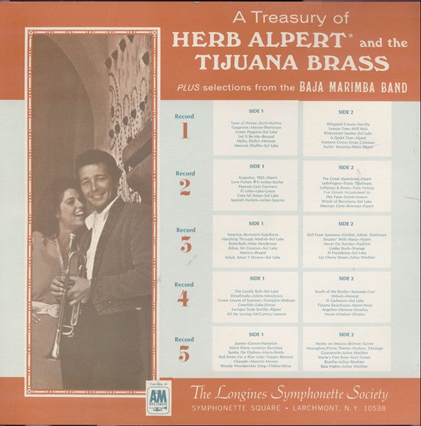 Buy Herb Alpert And The Tijuana Brass Baja Marimba Band A