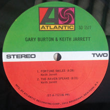 Load image into Gallery viewer, Gary Burton & Keith Jarrett : Gary Burton & Keith Jarrett (LP, Album, PR-)