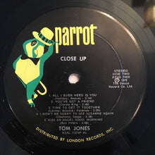 Charger l'image dans la galerie, Tom Jones : Close Up (LP, Album, AL )