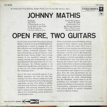 Load image into Gallery viewer, Johnny Mathis : Open Fire, Two Guitars (LP, Album)