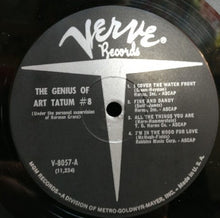 Load image into Gallery viewer, Art Tatum : The Genius Of Art Tatum # 8 (LP)