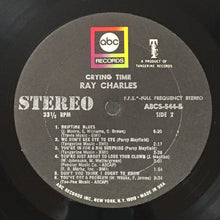 Charger l'image dans la galerie, Ray Charles : Crying Time (LP, Album, RP)