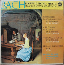 Laden Sie das Bild in den Galerie-Viewer, Bach*, Helma Elsner : Harpsichord Music / Œuvres Pour Clavecin (LP)