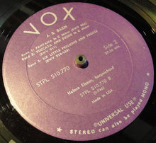 Laden Sie das Bild in den Galerie-Viewer, Bach*, Helma Elsner : Harpsichord Music / Œuvres Pour Clavecin (LP)