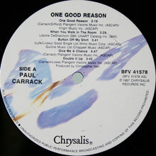 Laden Sie das Bild in den Galerie-Viewer, Paul Carrack : One Good Reason (LP, Album, Car)