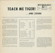 Load image into Gallery viewer, April Stevens : Teach Me Tiger! (LP, Album, RE, RP)