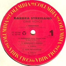 Load image into Gallery viewer, Barbra Streisand : One Voice (LP, Album, Car)