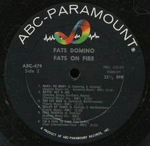 Laden Sie das Bild in den Galerie-Viewer, Fats Domino : Fats On Fire (LP, Album, Mono)