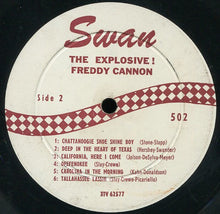 Load image into Gallery viewer, Freddy Cannon : The Explosive! Freddy Cannon (LP, Album, Mono)