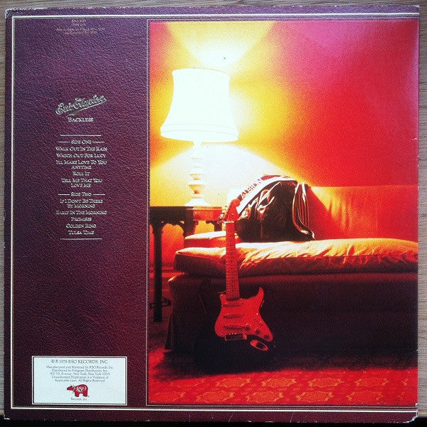 Eric Clapton - Backless - LP