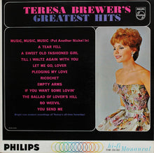 Load image into Gallery viewer, Teresa Brewer : Teresa Brewer's Greatest Hits (LP, Album, Mono)