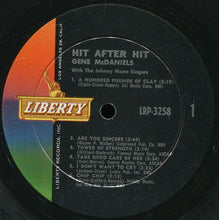 Load image into Gallery viewer, Gene McDaniels* : Hit After Hit (LP, Album, Mono, RCA)