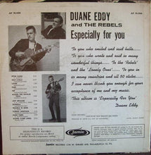 Load image into Gallery viewer, Duane Eddy His "Twangy" Guitar And The Rebels* : Especially For You (LP, Album, Mono)