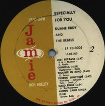 Load image into Gallery viewer, Duane Eddy His "Twangy" Guitar And The Rebels* : Especially For You (LP, Album, Mono)