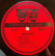 Laden Sie das Bild in den Galerie-Viewer, W.C. Fields & Mae West : W.C. Fields...His Only Recording The Temperance Lecture The Day I Drank A Glass Of Water Plus 8 Songs By Mae West (LP, Comp, Mono, RE, Gat)