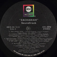 Load image into Gallery viewer, Various : Zachariah (Original Motion Picture Soundtrack) (LP)