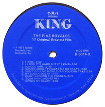 Load image into Gallery viewer, The Five Royales* : 17 Hits (LP, Comp, Blu)