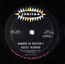 Load image into Gallery viewer, Rusty Warren : Banned In Boston? (LP, Album, Mono, "SU)