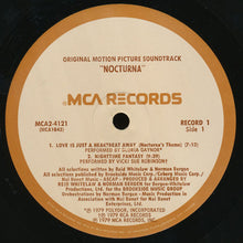 Load image into Gallery viewer, Various : Nocturna - Original Motion Picture Soundtrack (2xLP, Album)