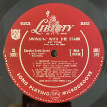 Laden Sie das Bild in den Galerie-Viewer, Kay Starr : Swinging With The Starr (LP, Album, Mono)