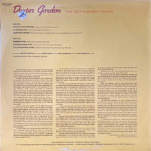 Load image into Gallery viewer, Dexter Gordon : The Bethlehem Years (LP, Album, RE)