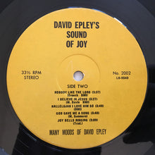 Laden Sie das Bild in den Galerie-Viewer, David Epley : The Many Moods Of David Epley (LP)