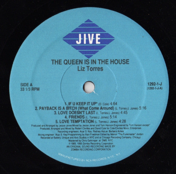Buy Liz Torres : The Queen Is In The House (LP, Album) Online for