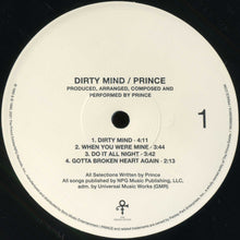 Load image into Gallery viewer, Prince : Dirty Mind (LP, Album, RE, 150)