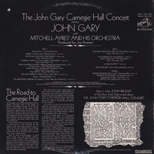 Load image into Gallery viewer, John Gary : Carnegie Hall Concert (LP, Gat)
