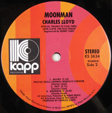 Laden Sie das Bild in den Galerie-Viewer, Charles Lloyd : Moon Man (LP, Album, RE)