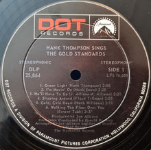 Load image into Gallery viewer, Hank Thompson : Hank Thompson Sings The Gold Standards (LP)