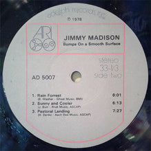 Load image into Gallery viewer, Jimmy Madison : Bumps On A Smooth Surface (LP, Album)