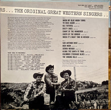 Laden Sie das Bild in den Galerie-Viewer, Sons Of The Pioneers* : Our Men Out West (LP, Album, Mono, Roc)