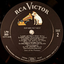 Laden Sie das Bild in den Galerie-Viewer, Sons Of The Pioneers* : Our Men Out West (LP, Album, Mono, Roc)