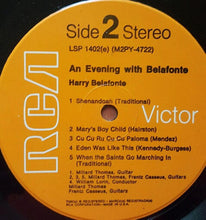 Load image into Gallery viewer, Harry Belafonte : An Evening With Belafonte (LP, Album, RE)