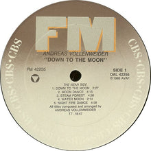 Charger l'image dans la galerie, Andreas Vollenweider : Down To The Moon (LP, Album, Car)