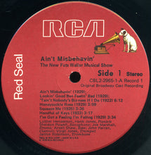 Load image into Gallery viewer, Ain't Misbehavin' Original Broadway Cast* : Ain't Misbehavin': The New Fats Waller Musical Show (2xLP, Album, Ind)