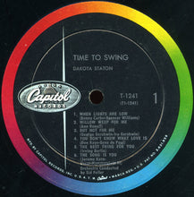 Load image into Gallery viewer, Dakota Staton : Time To Swing (LP, Album, Mono)