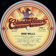 Load image into Gallery viewer, Bob Wills : Bob Wills (LP, Album, Comp, Mono)