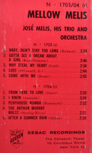 Load image into Gallery viewer, José Melis And His Orchestra : Mellow Melis (LP, Mono)