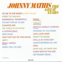 Load image into Gallery viewer, Johnny Mathis : The Great Years (2xCD, Comp, RE)