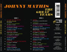 Load image into Gallery viewer, Johnny Mathis : The Great Years (2xCD, Comp, RE)