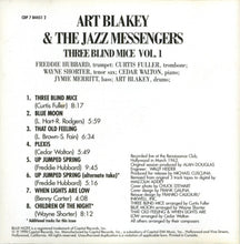 Load image into Gallery viewer, Art Blakey & The Jazz Messengers : 3 Blind Mice Volume 1 (CD, Album, RE)