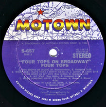 Load image into Gallery viewer, Four Tops : Four Tops On Broadway (LP, Album)